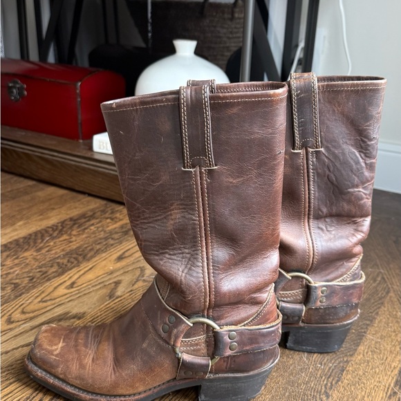 Frye Harness Leather Boots - Picture 2 of 6